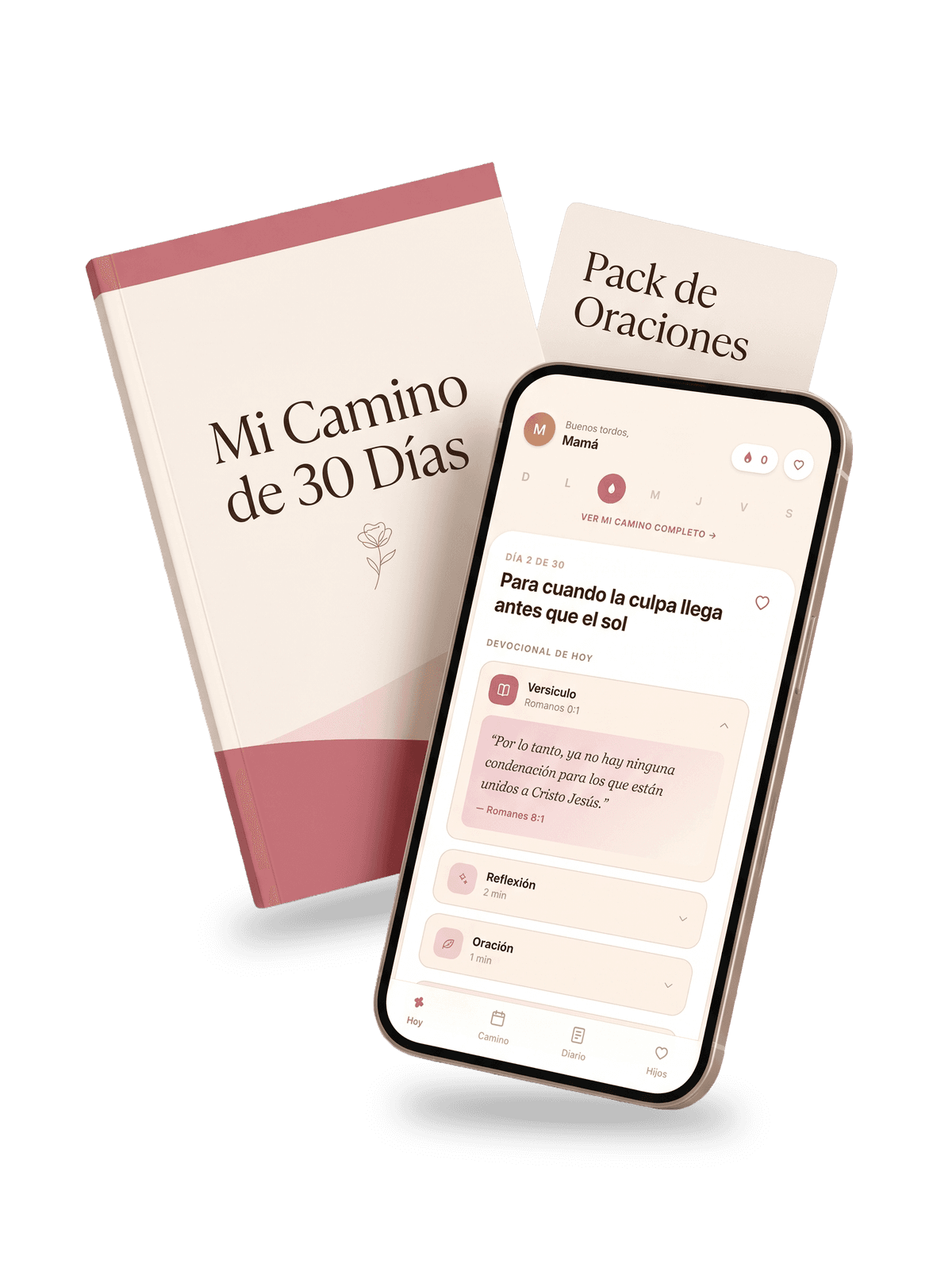 Kit Renovada: o caminho de 30 dias, o pack de orações e o app no seu celular